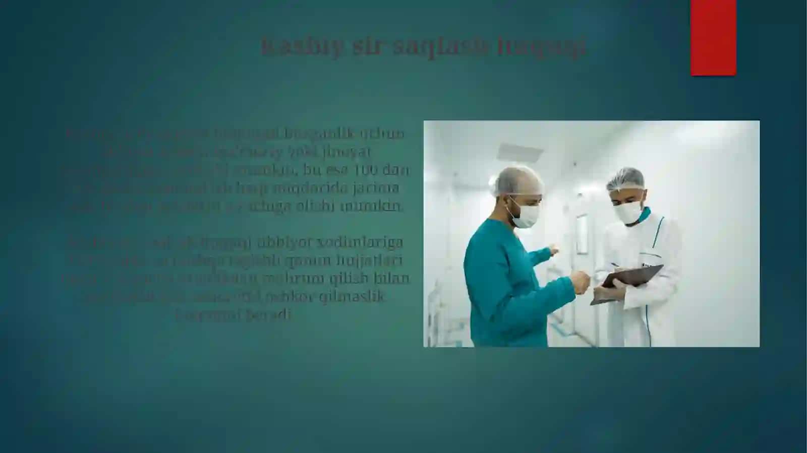 Tibbiyot hodimlarini huquqlari 3