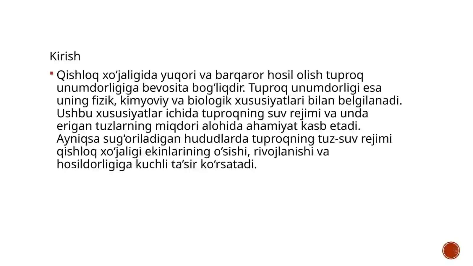 Tuproqning tuz-suv rejimi 3
