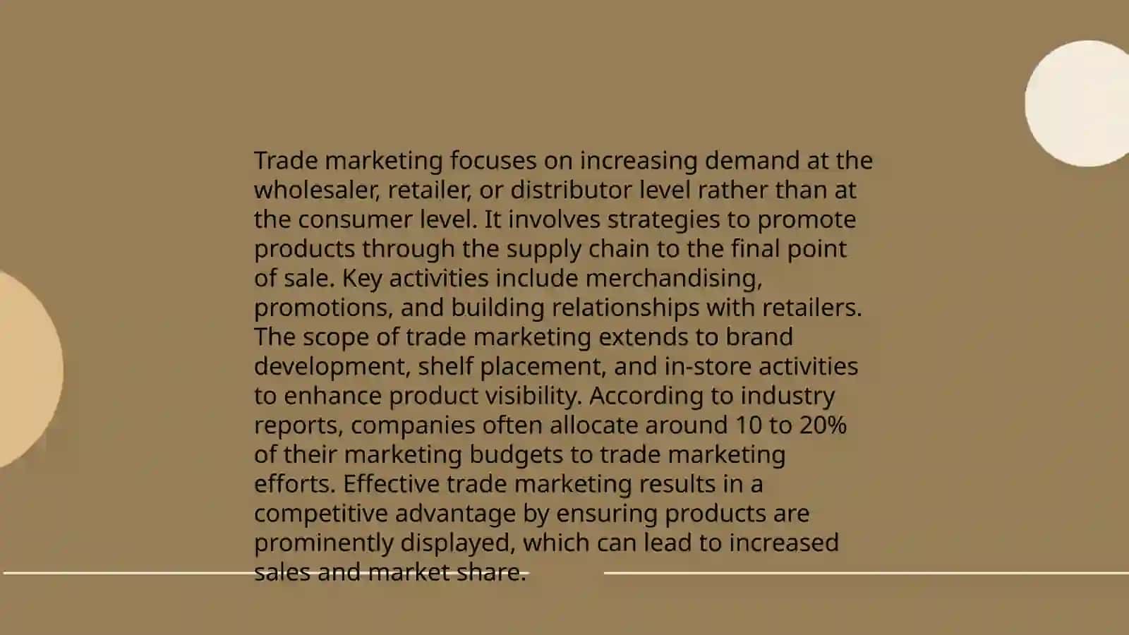 Introduction to trade marketing 3