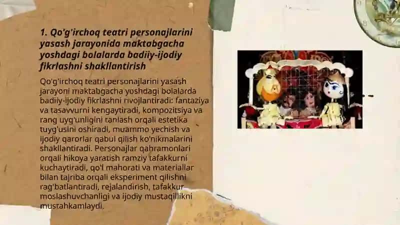 Qo'g'irchoq Teatri va Tarbiyaviy Ahamiyati 3