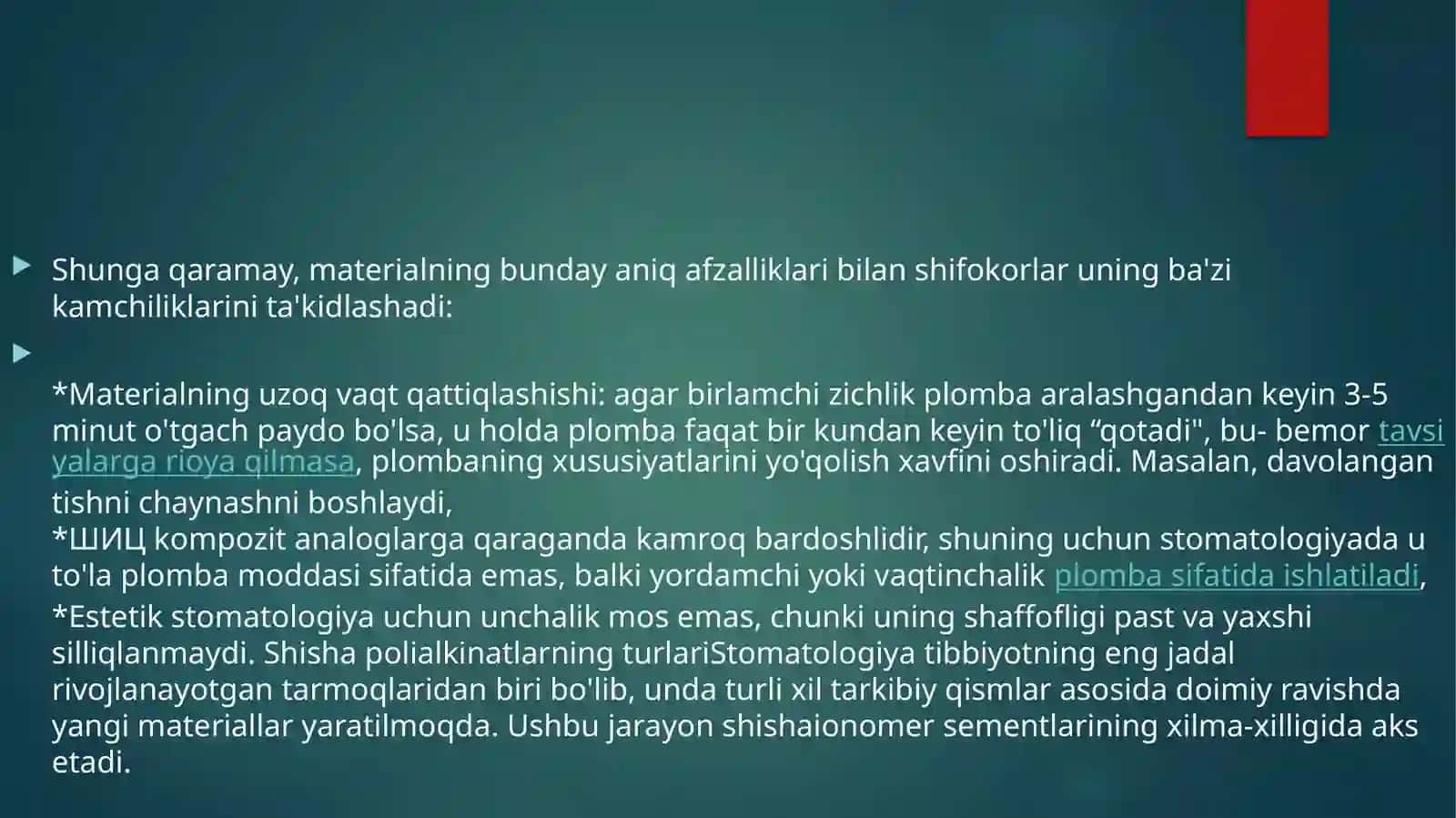 Shisha ionomer sementlar 3