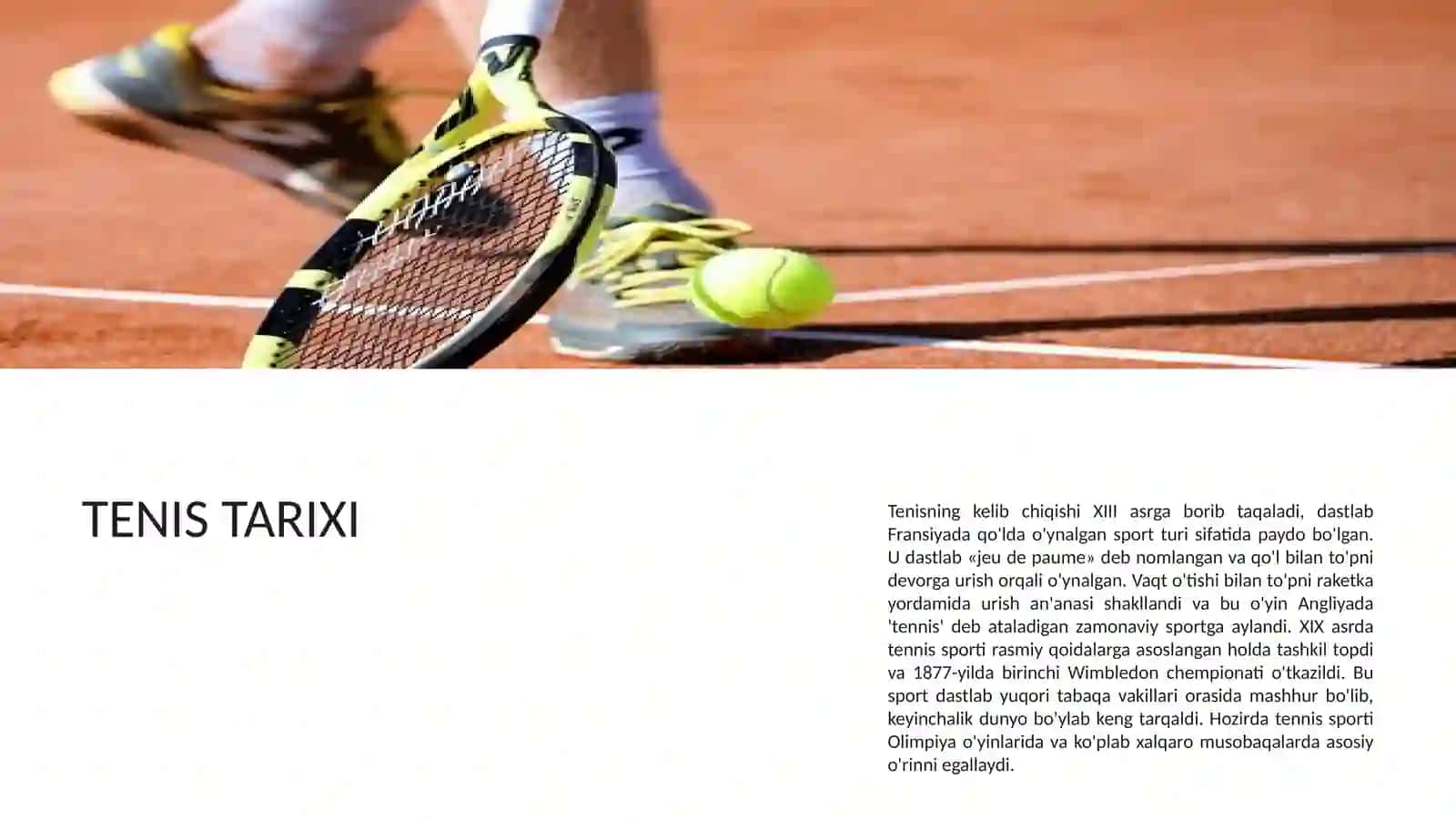 TENIS TARIXI 3