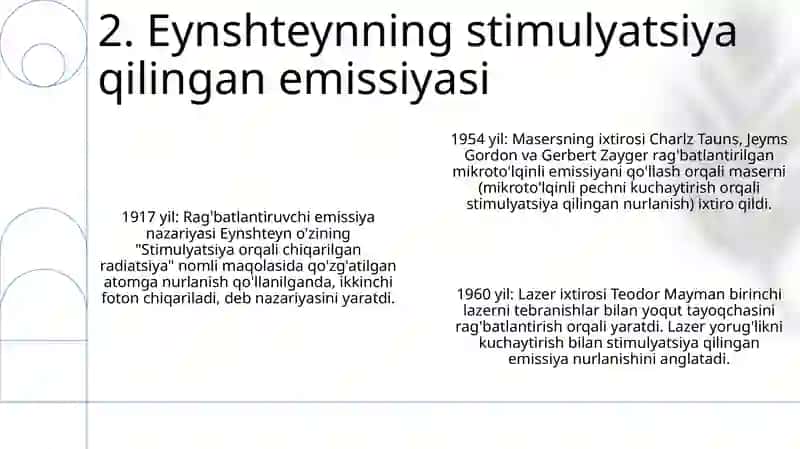 Lazerlarning Yaratilish Tarixi 3