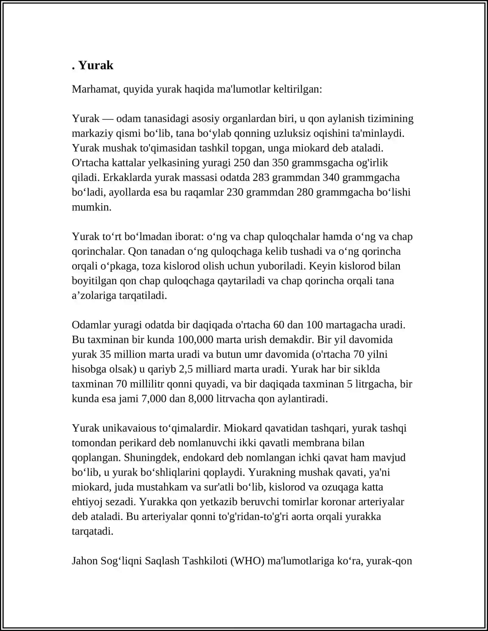 YURAK 3