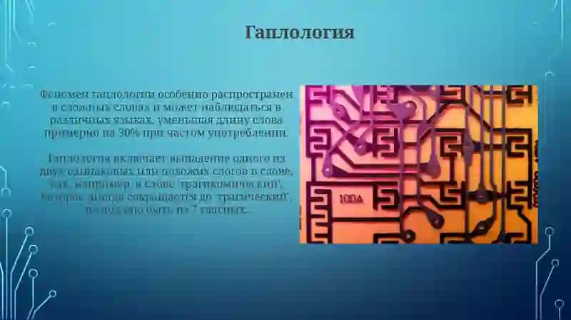 Гаплология 3