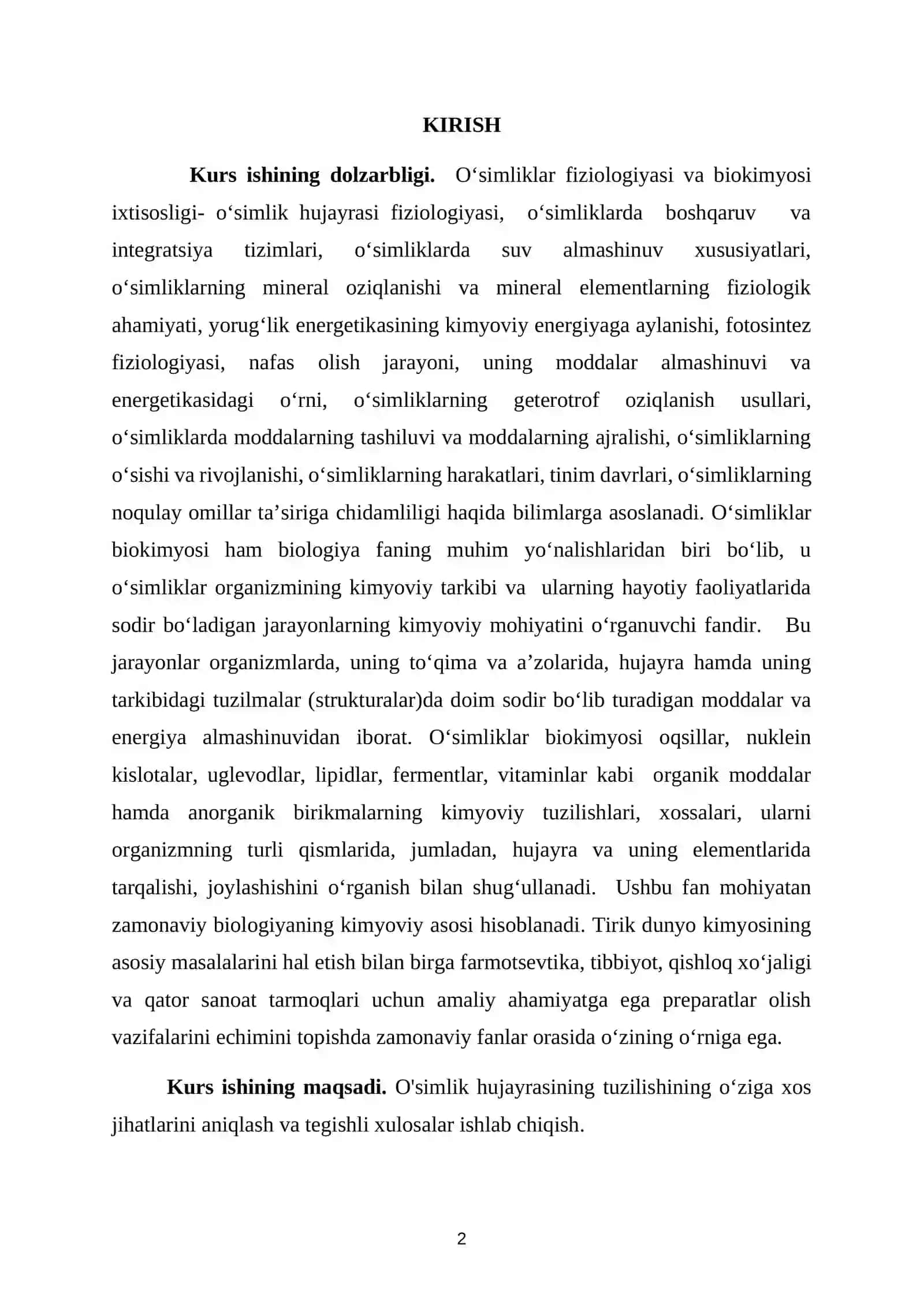 O'simlik hujayrasining tuzilishi 3