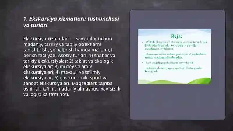 Ekskursiya xizmatlari 3