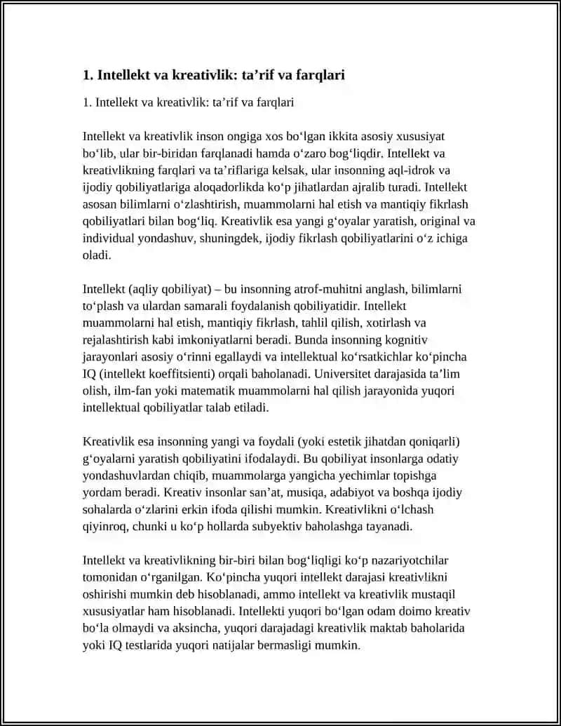 INTELEKT VA KREATIVLIK 3