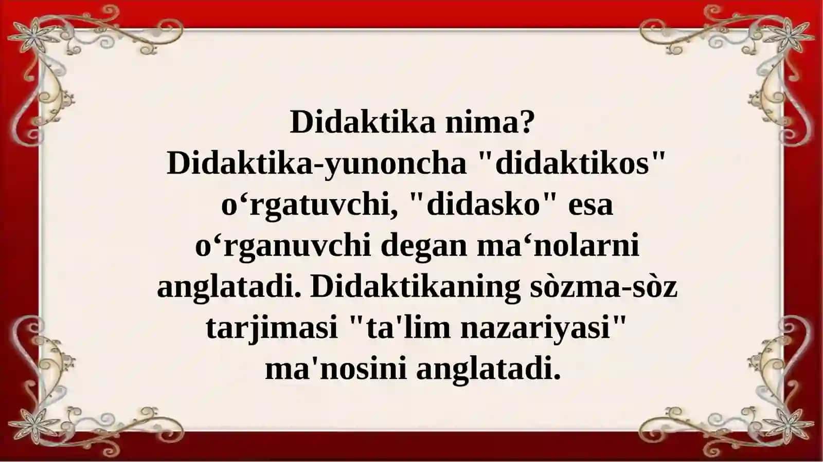 Didaktika-ta’lim nazariyasi 3