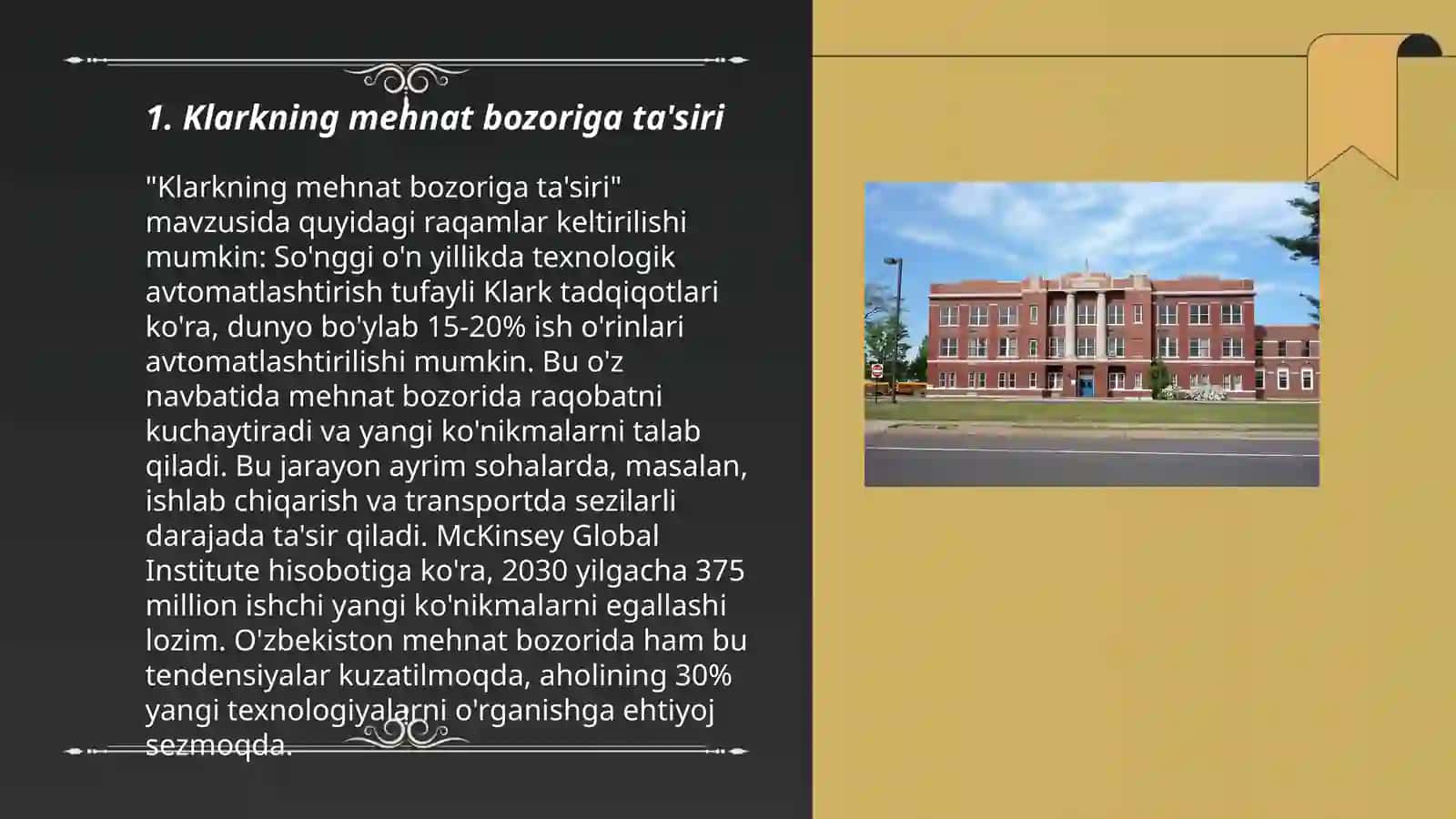 Klarkning mehnat bozoriga ta'siri 3