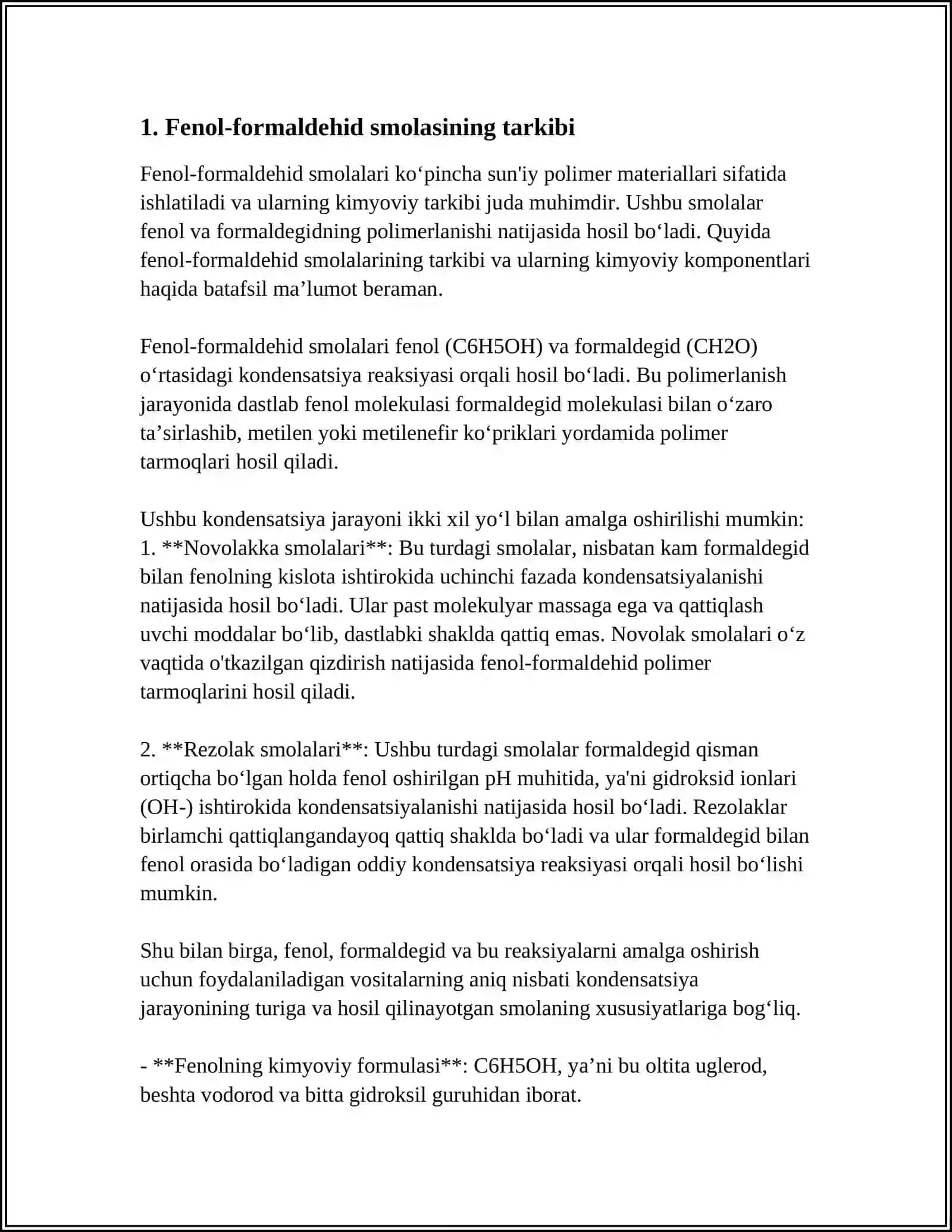 FENOL FORMALDIGED SMOLALARI 3