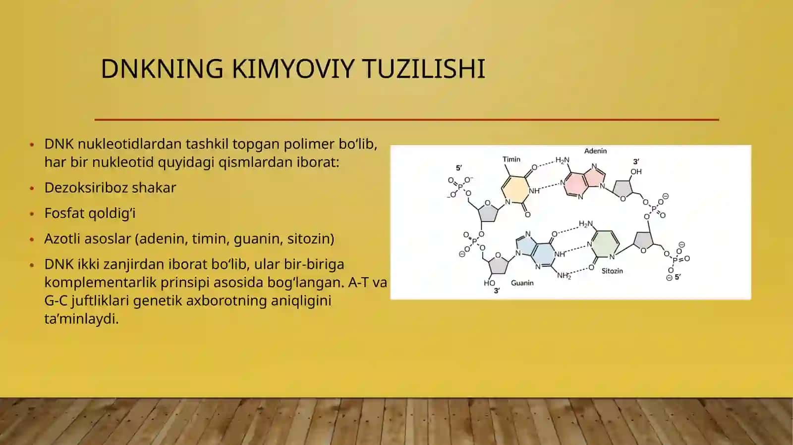 IRSIYATNING MOLEKULYAR ASOSLARI 3