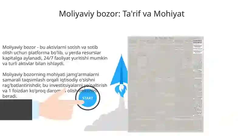 Moliyaviy Bozorning Vazifalari 3