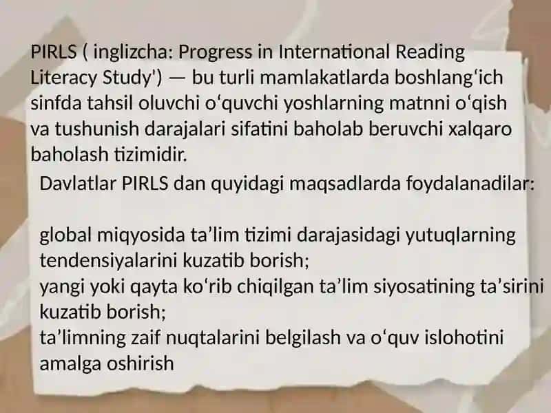 PIRLS Stop-shiriqlari 3