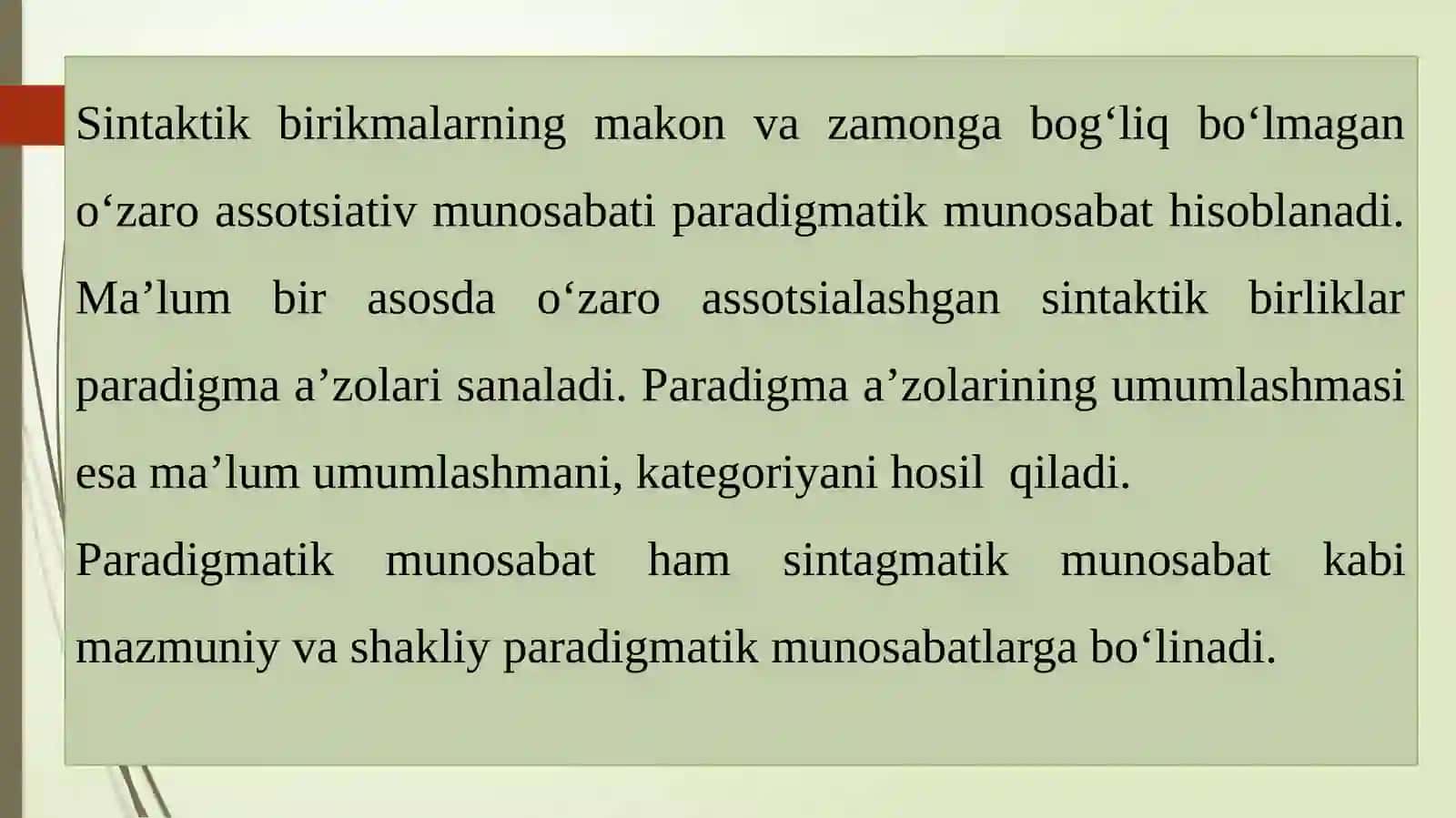 So‘z birikmasisintaksisi.So‘z birikmasiningbog‘lanishusullari 3