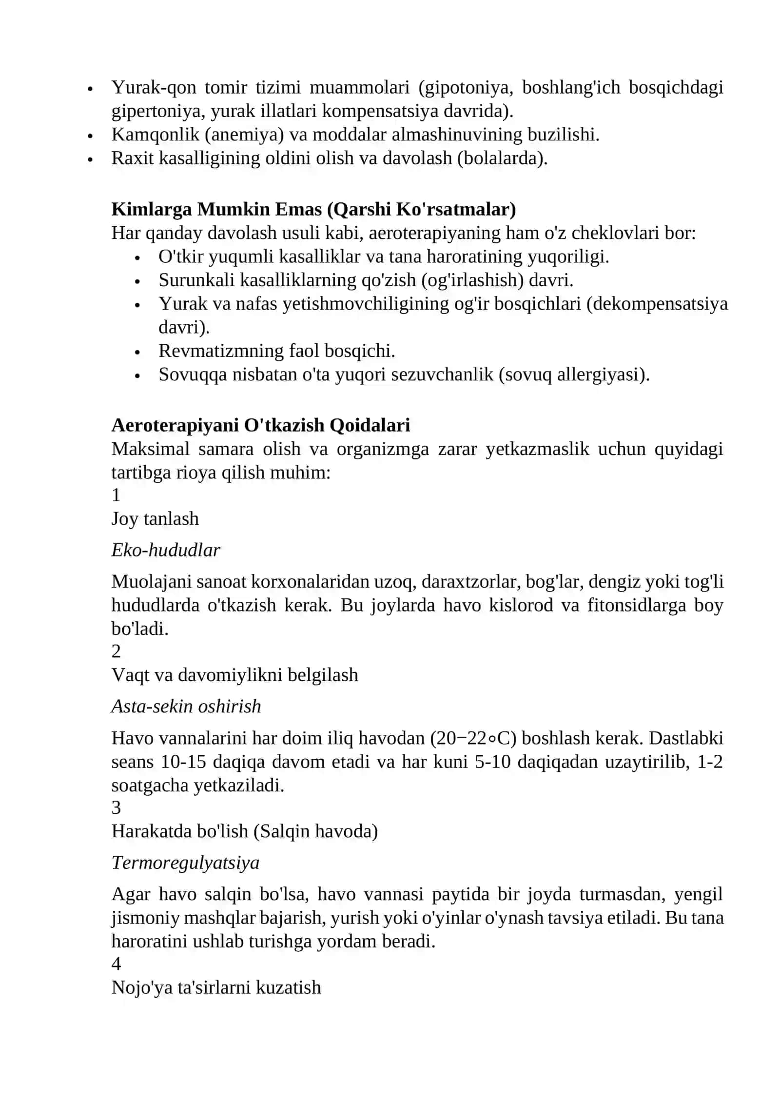 AEROTERAPIYA – HAVO BILAN DAVOLASH 3