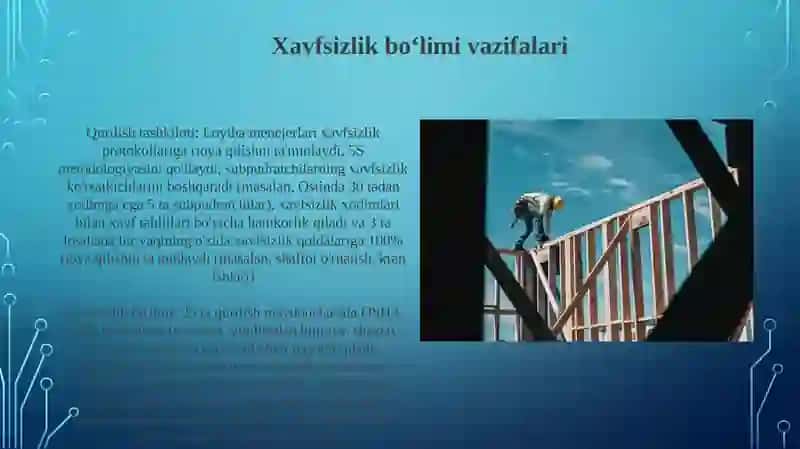 Xavfsizlik bo‘limi vazifalari 3