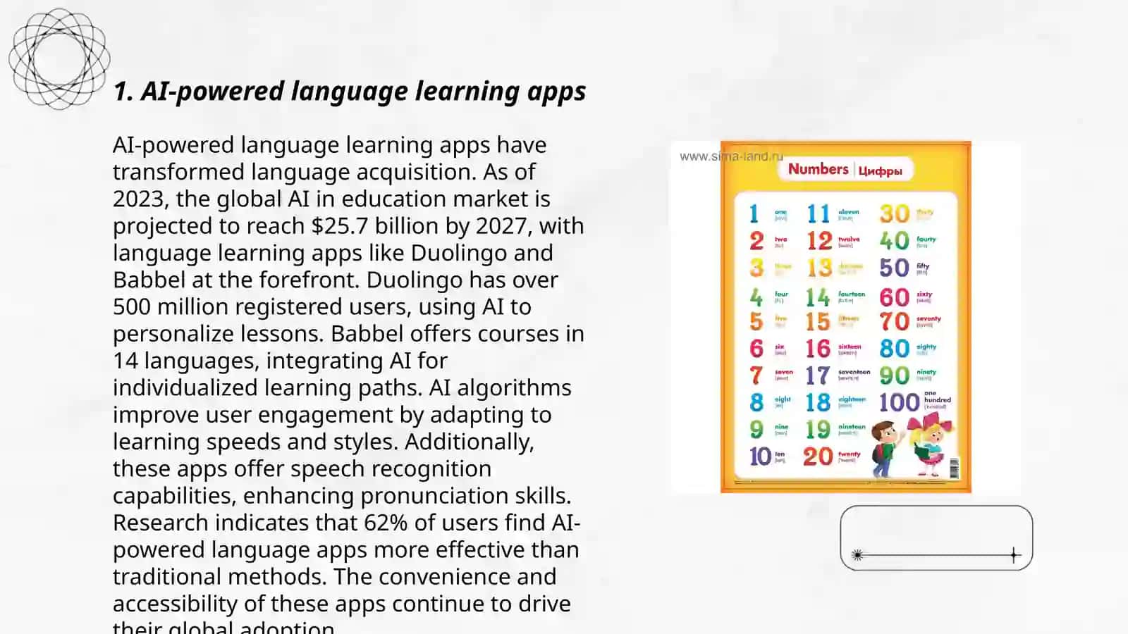 Role of AI in learning English language 3