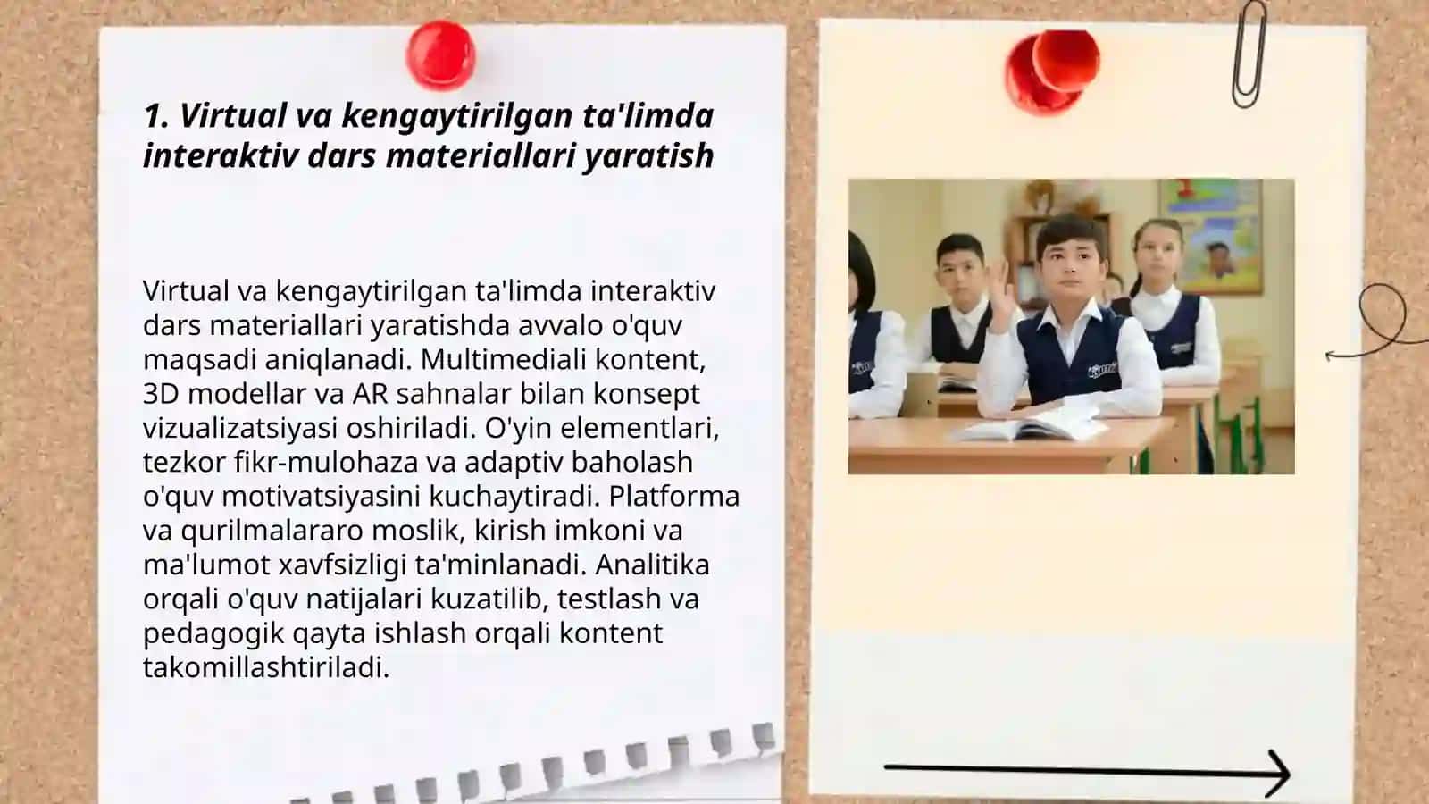 Virtual va kengaytirilgan ta'limning qo'llanishi 3