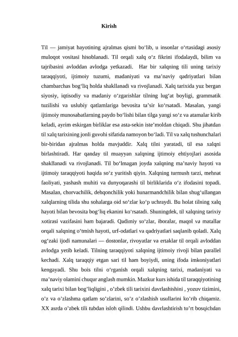 Til taraqqiyotining xalq tarixi bilan bog’liqligi 3