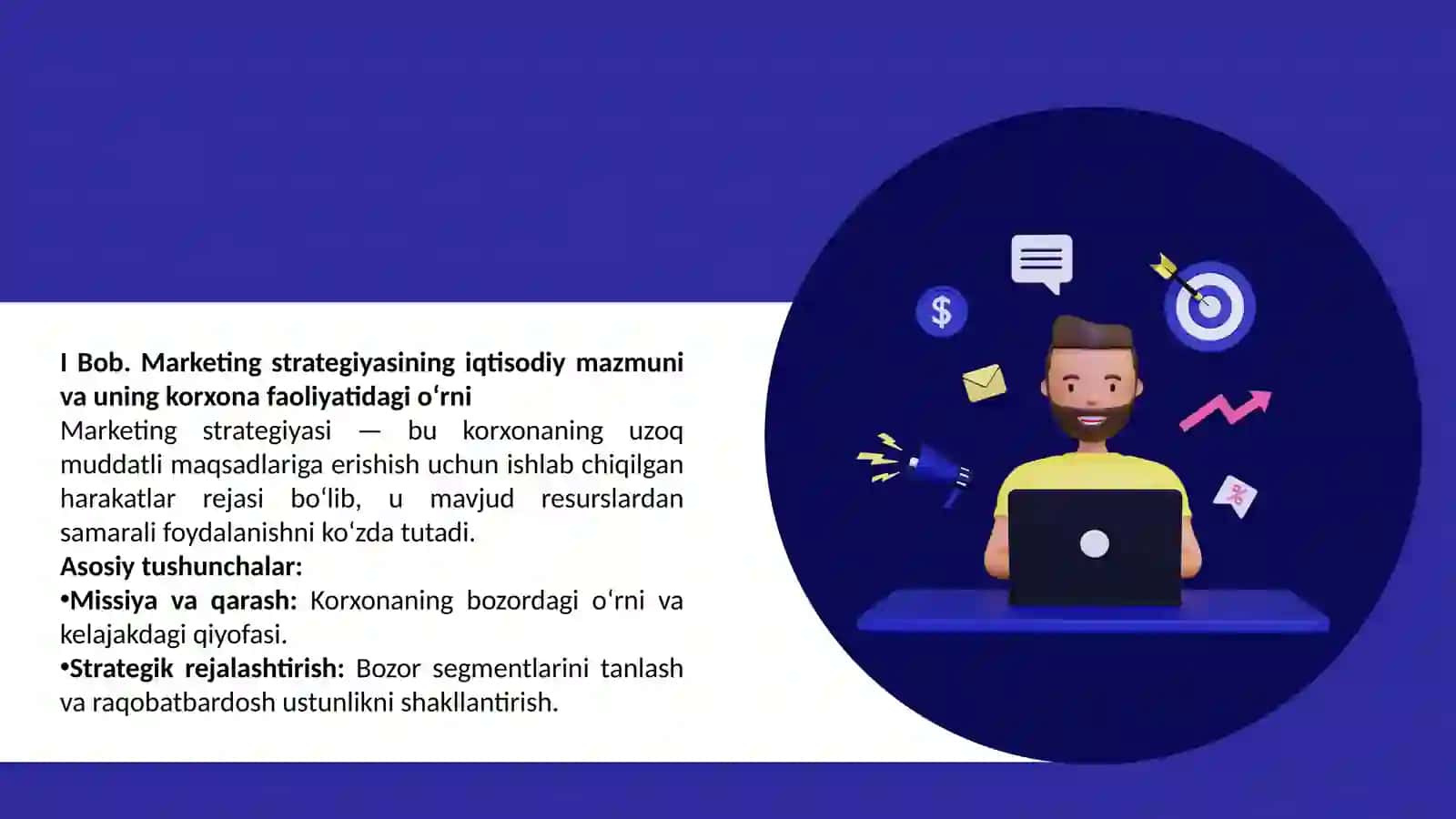 Korxonalarda marketing strategiyasini ishlab chiqish mexanizmlari. 3