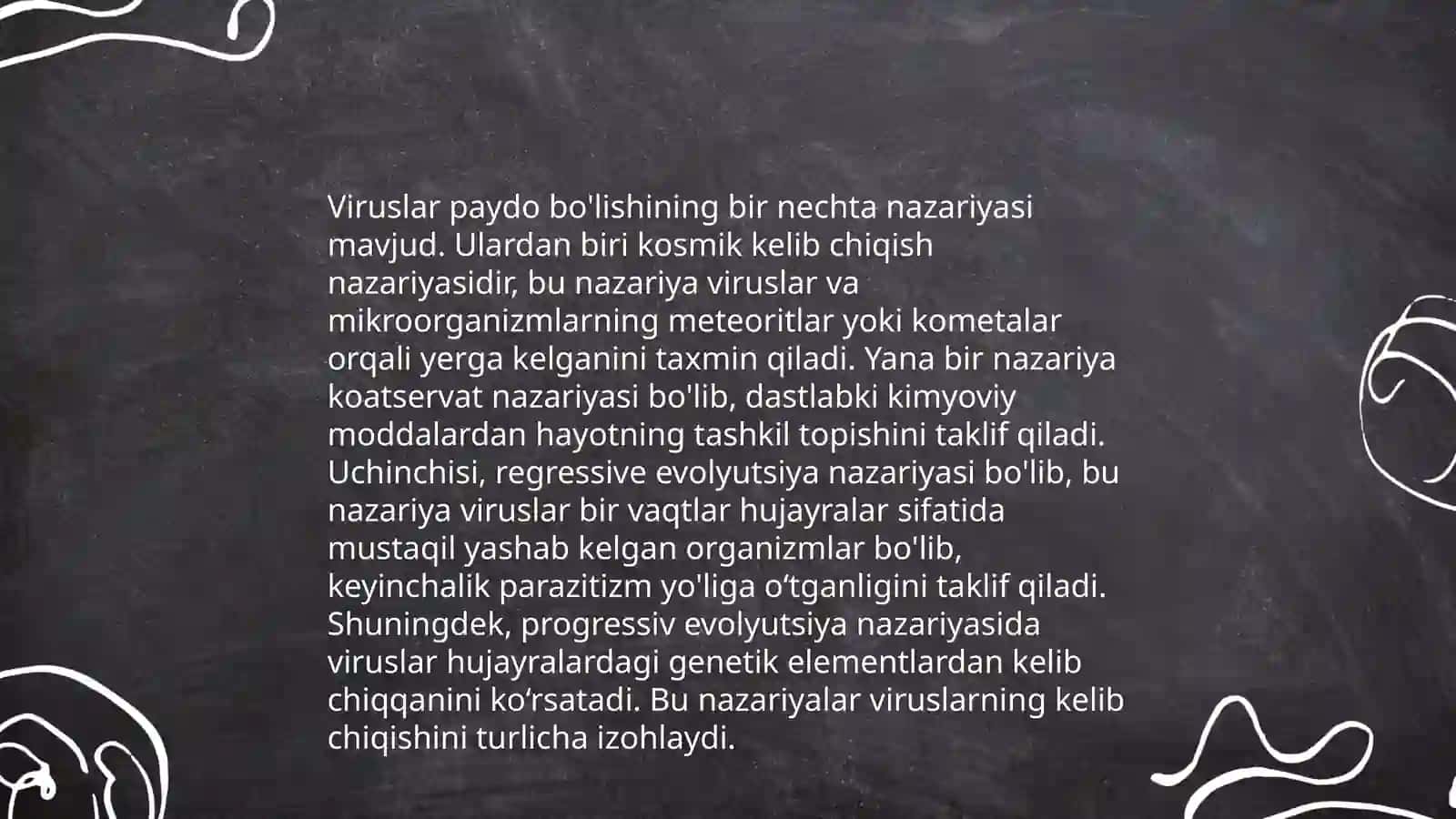 Viruslarning kelib chiqishi va ularning ahamiyatini 3