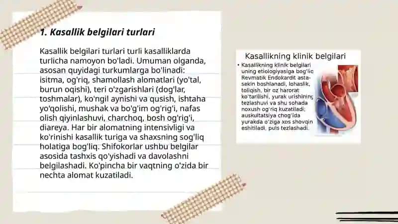 Kasalikni kilinik belgilari 3