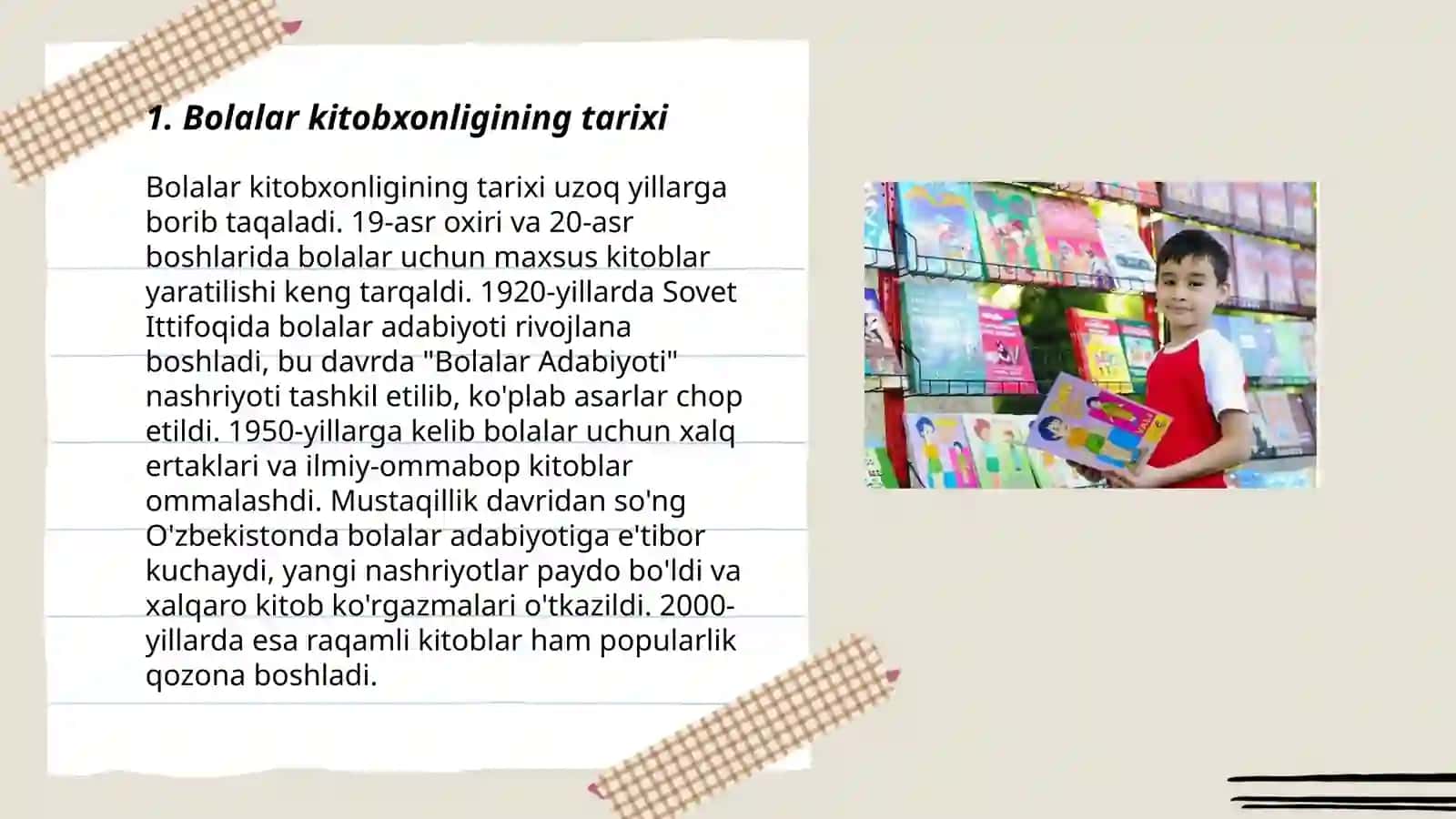 Bolalar kitobxonligi haqida 3
