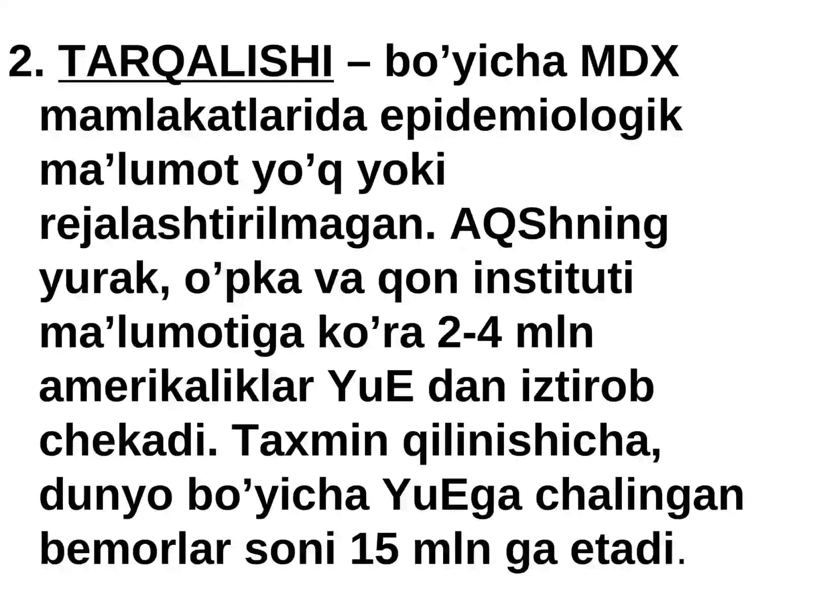 Yurak yetishmovchiligi 3