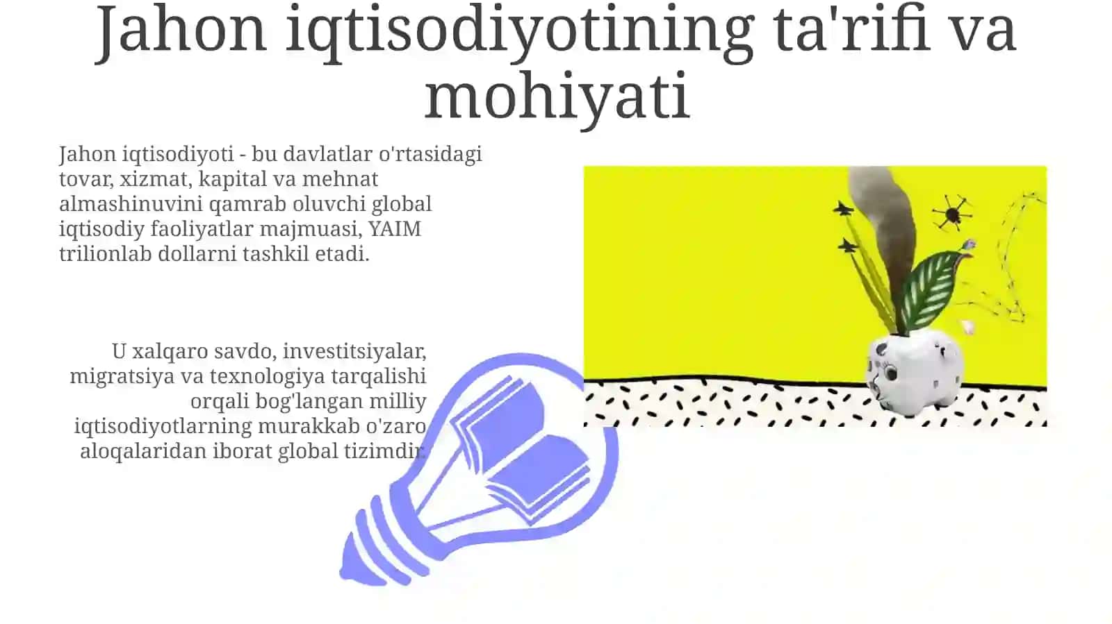 Jahon xujaligi va uning evalutsiyasi 3