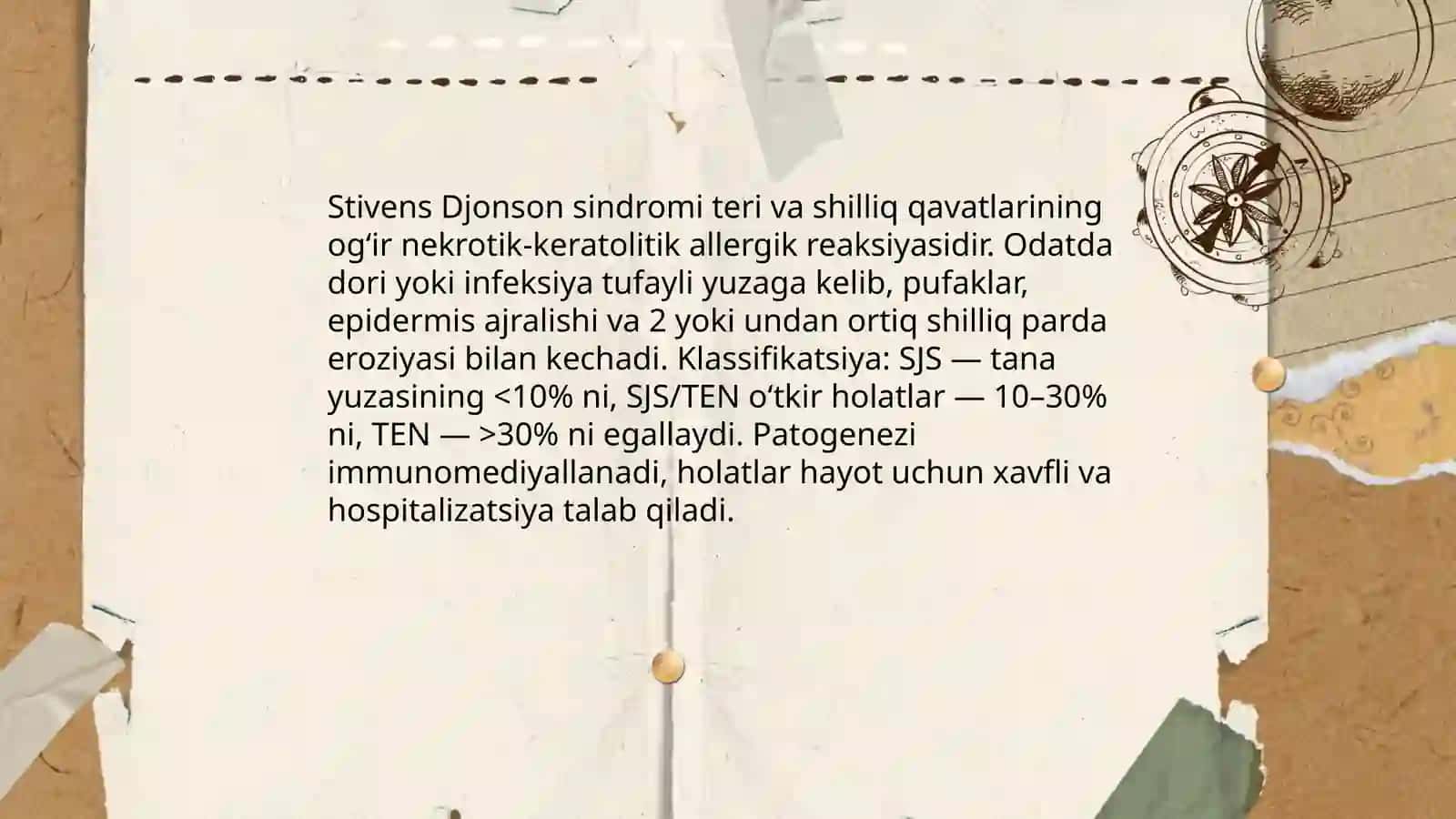 Stivens Djonson sindromi 3