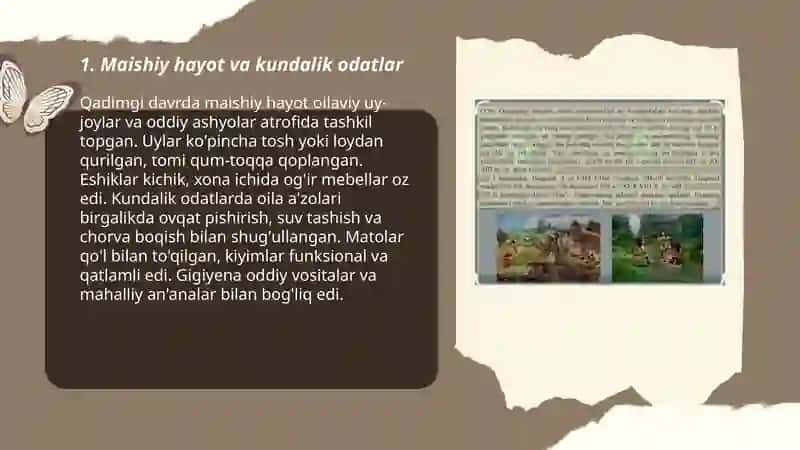 Qadimgi davr madaniyatining o'ziga xos xususiyatlari 3