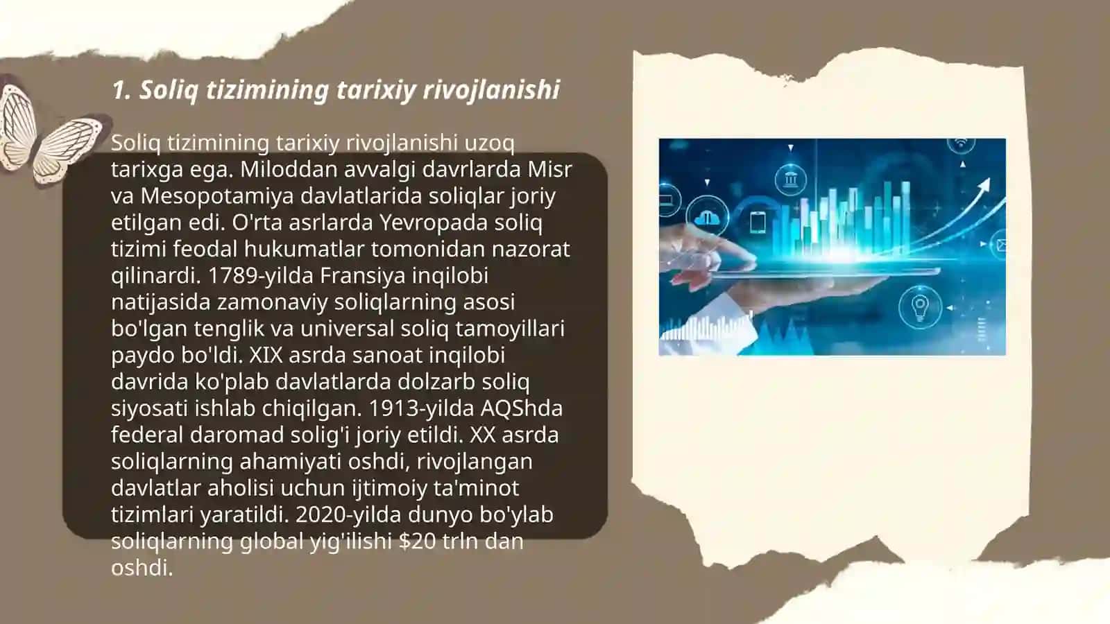 O'zbekiston Respublikasining soliq tizimining shakllanish bosqichlari 3