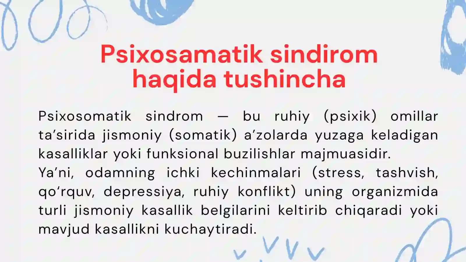 Psixosomatik va Samotopsixik buzilishlar 3