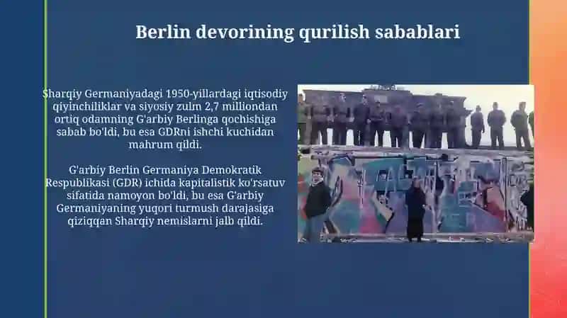The fall of the Berlin Wall 3
