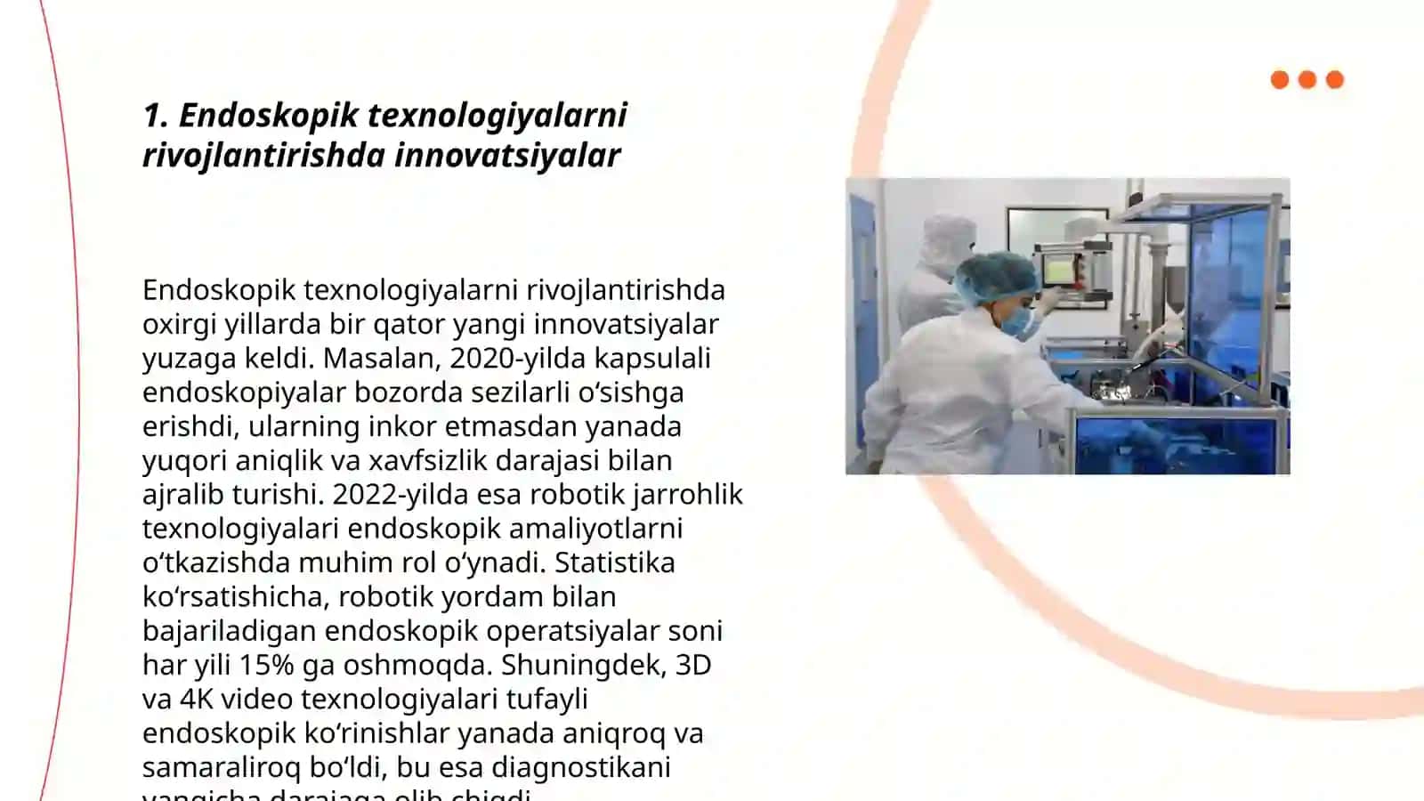 Tibbiyotda endoskopik usullarning qo'llanishi 3