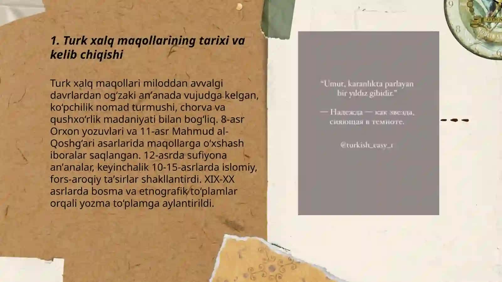 Turk xalq maqollari 3