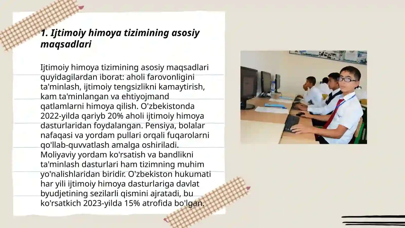 Ijtimoiy himoya tizimida tashkilot va muassasalar 3