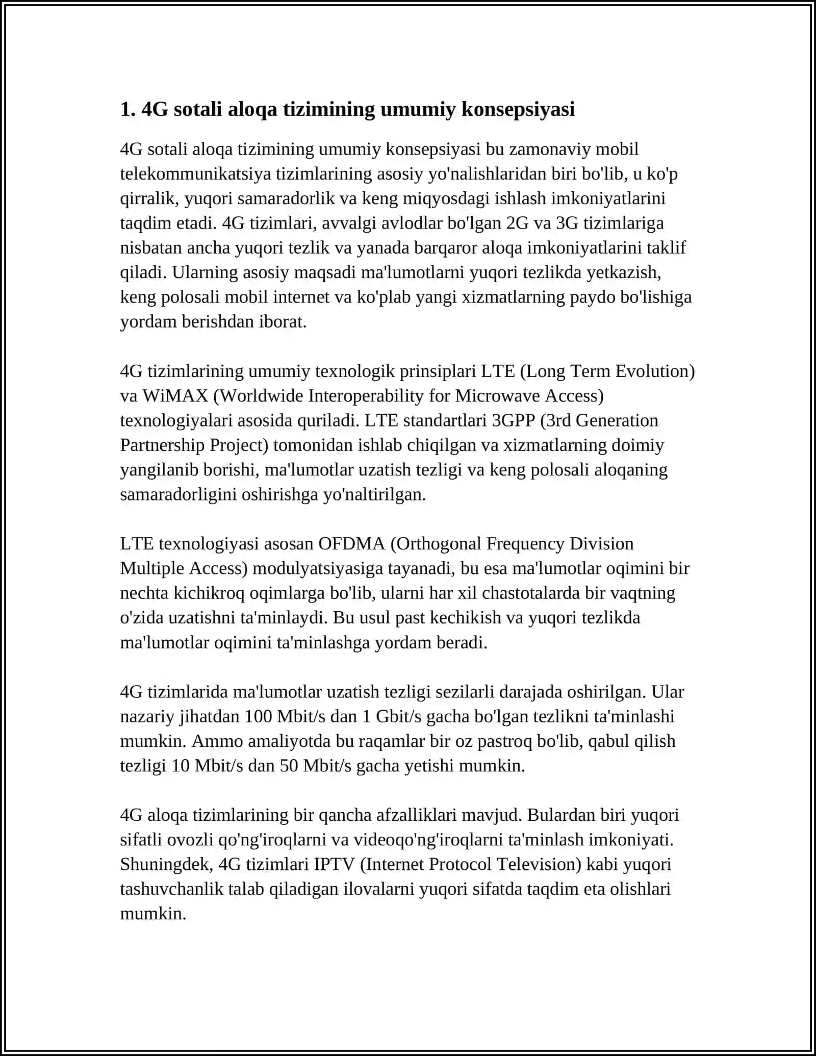 4G SOTALI ALOQA TIZIMLARI KONSEPSIYASI 3