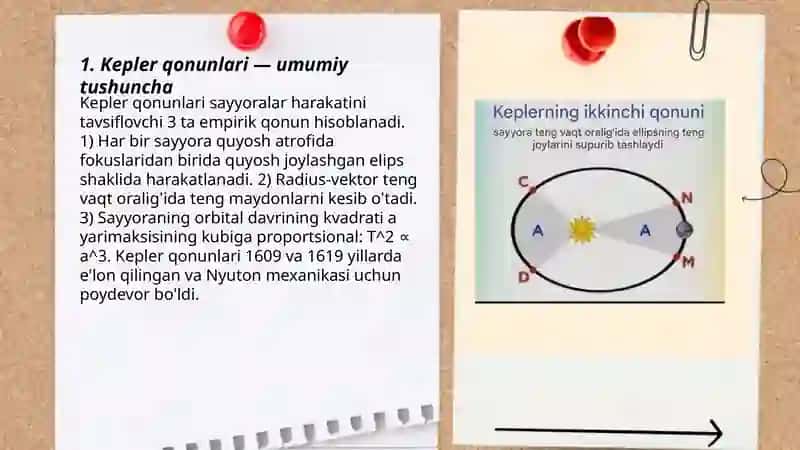 Kepler qonunlari 3