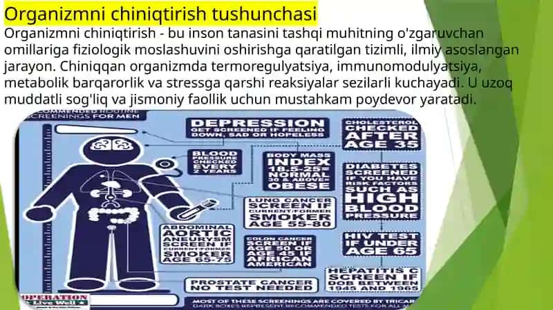 ORGANIZMNI CHINIQTIRISH USULLARI 3
