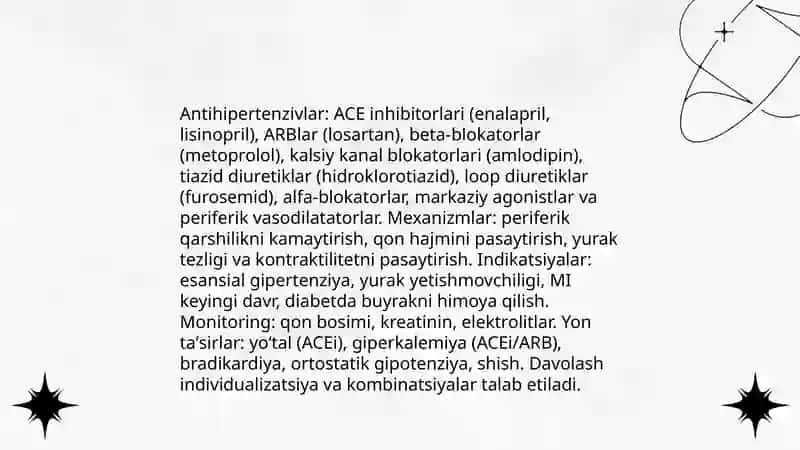 Dori moddalari farmakologiyasi 3