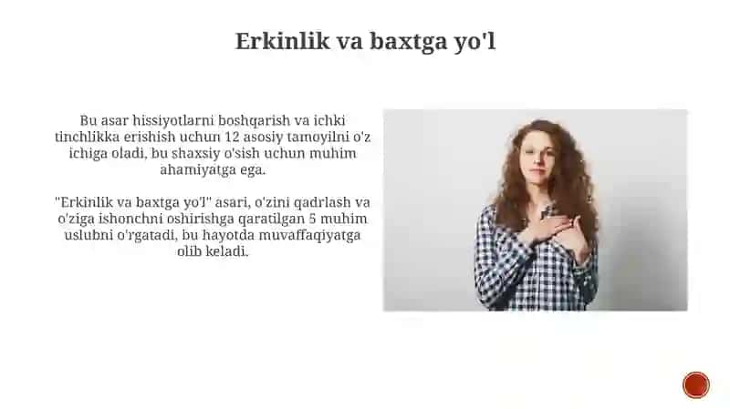 Erkinlik va baxtga yo'l 3