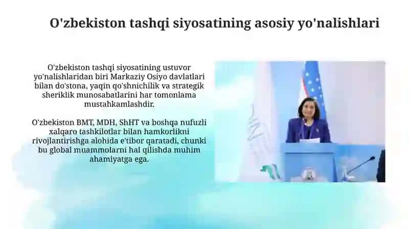 O'zbekiston va jahon hamjamiyati 3