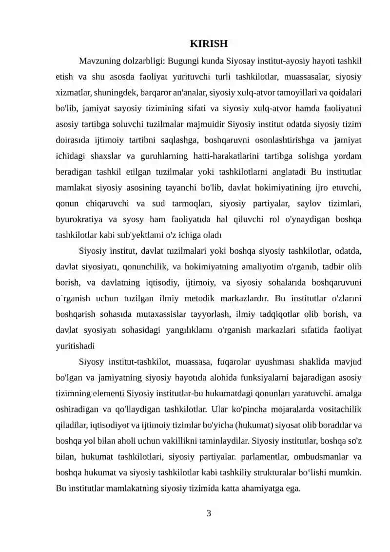 Siyosiy institutlarning turkumlashuvi hamda vazifalari 3