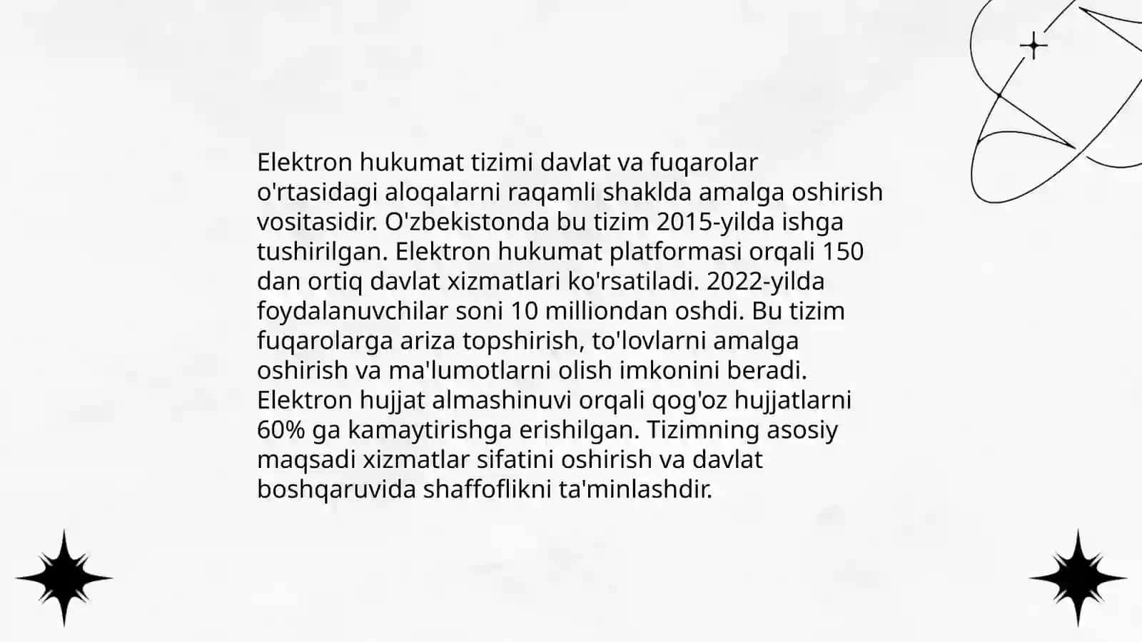 Elektron hukumat tizimi 3