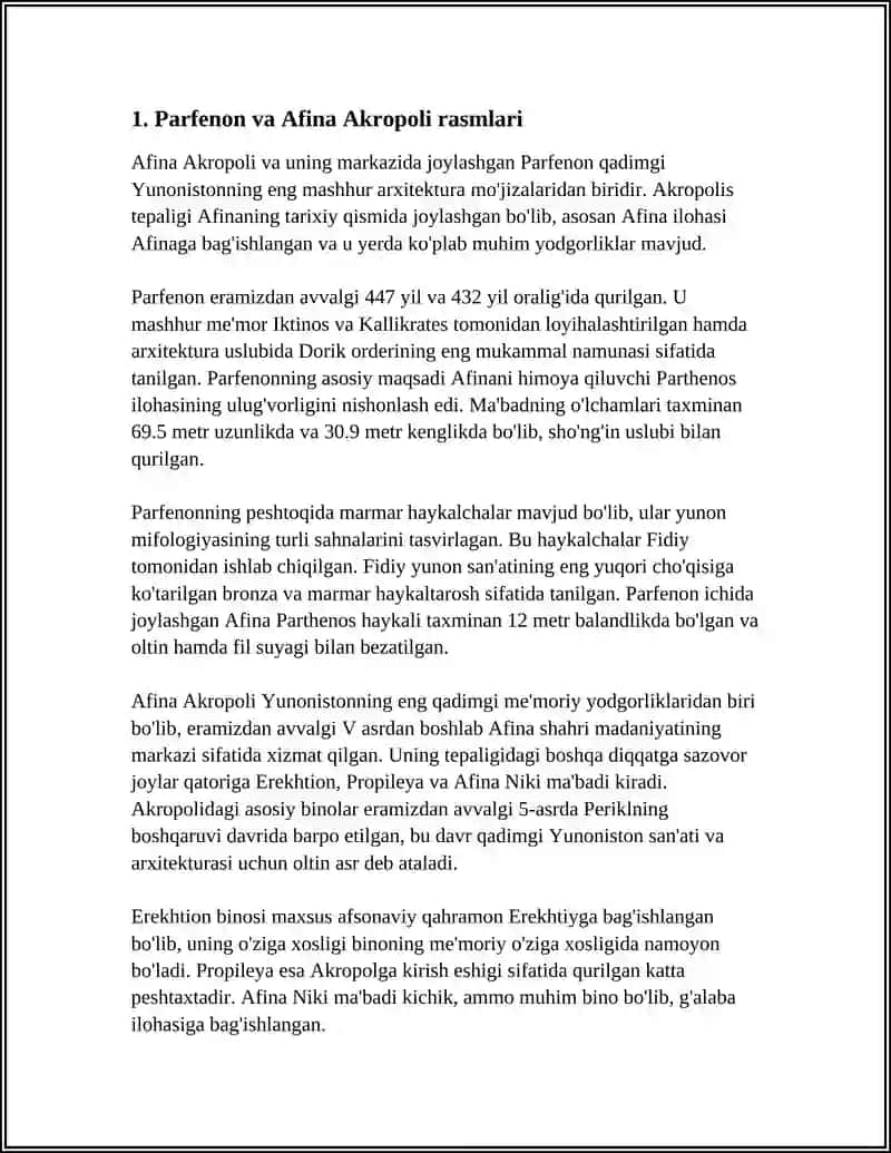 Mavzu: QADIMGI YUNONISTON RASMLARI BILAN SLAYD 3