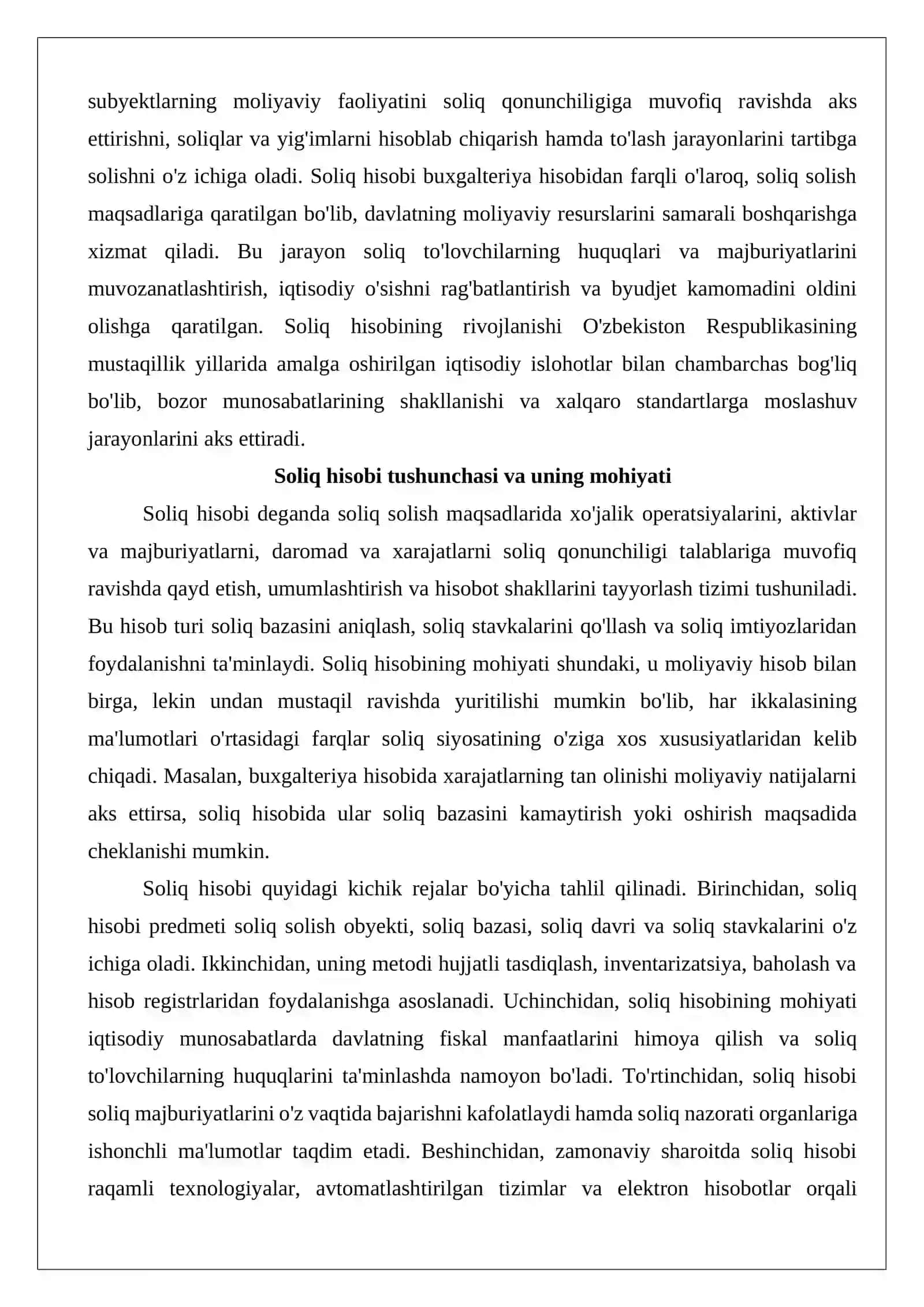Soliq hisobi va uni yuritish tartibi 3