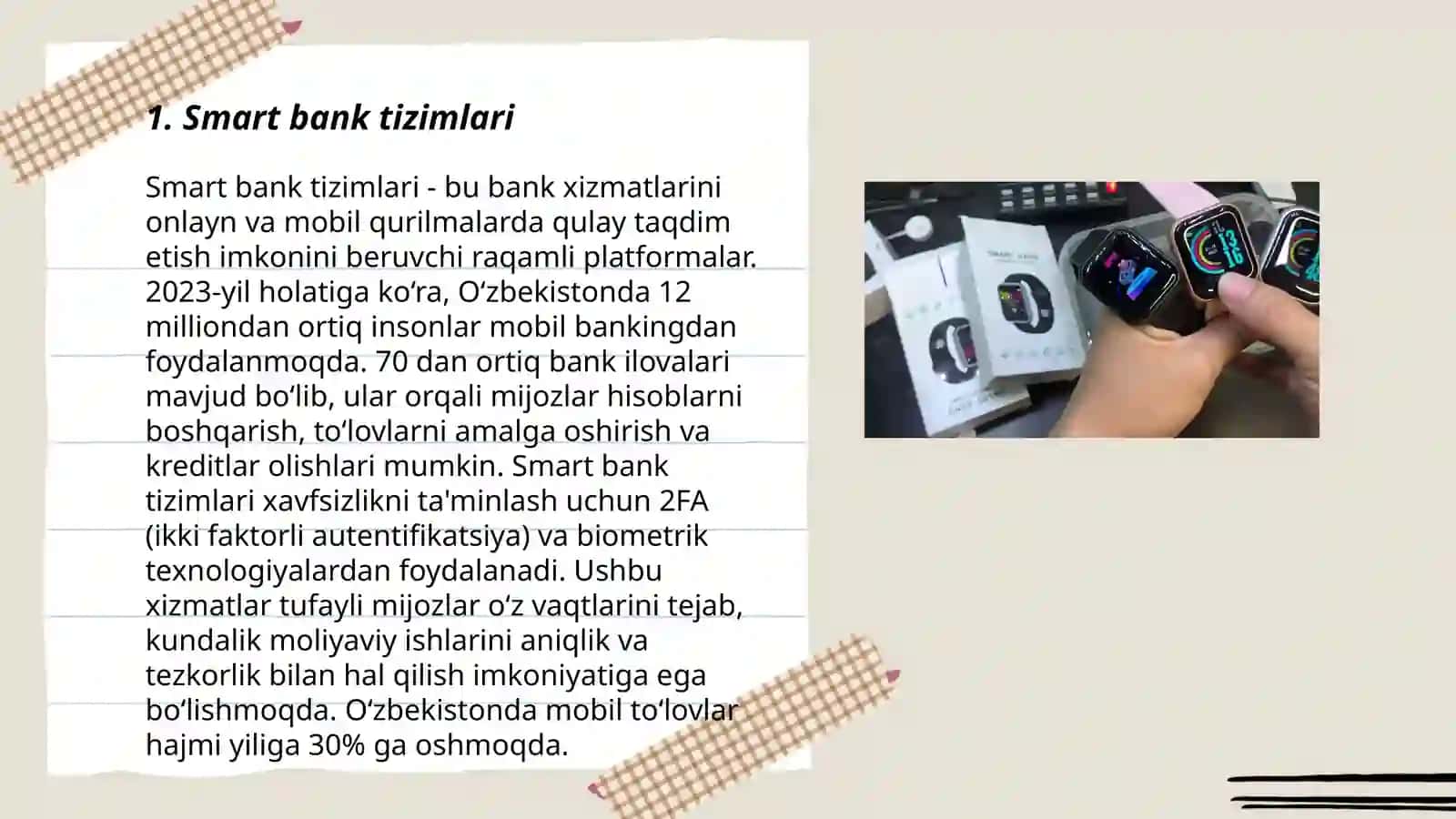 Smart bank tizimlari 3