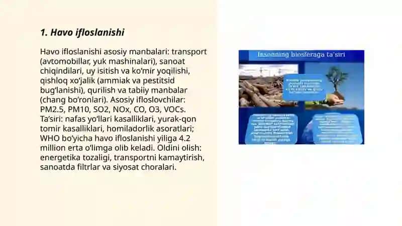 Ekologik muammolar 3
